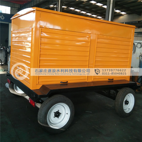 移動應(yīng)急搶險泵車